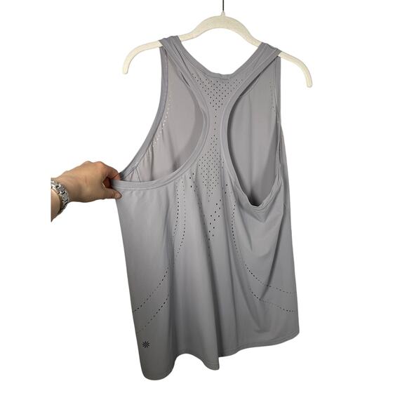 Allyson Felix X Athleta Purple Racerback Ultimate Legend Tank Top Women's Large - Picture 5 of 11